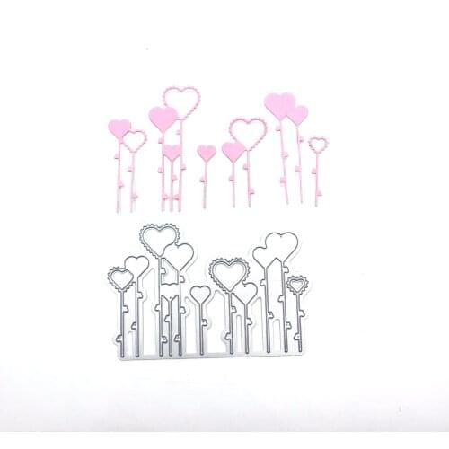 Julyarts Love Heart Dies Cutting Dies New Scrapbooking Tools Greeting Cutting Dies Carbon Steel Embossing Stencil