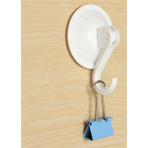 Oversized Suction Cup Hook Vacuum Hook Household Kitchen Adhesive Duty Bathroom Suction Cup Hook Wall Powerful Vacuum C8X1