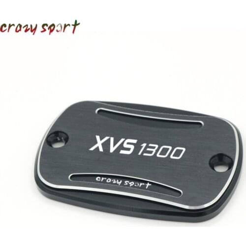 Front Brake Master Cylinder Fluid Reservoir Cover For YAMAHA XVS1300 XVS 1300 2010-2017 2016 2015 Motorcycle Accessories