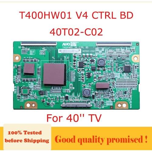 Tcon board T400HW01 V4 CTRL BD 40T02-C02 for SONY KDL 40V4100 Logic Board for 40 inch TV Replacement Board T400HW01 V4 40T02 C02