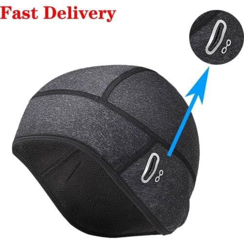 Cycling Cap Winter Hat Windproof Thermal Sport Caps with Running Skiing Motocycle Riding MTB Bike Headwear