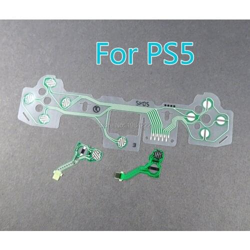 10sets conductive flex cable for PS5 Controller Conductive Film replacement for PS5 film controller Flex Cable Ribbon Cable