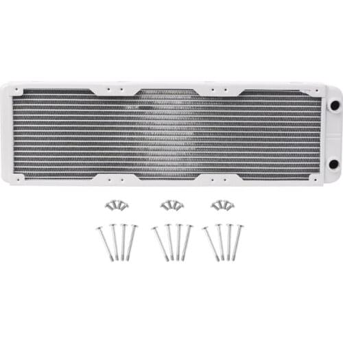 360mm Aluminum Computer Radiator Water Cooler 18 Tube CPU Heat Sink Exchanger High Quality Water Cooler NoEnName_Null