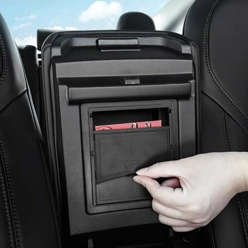 Center Console Organizer Armrest -Storage Box for Tesla Model 3 / Y 2021 Car Accessory Armrest Holder Box