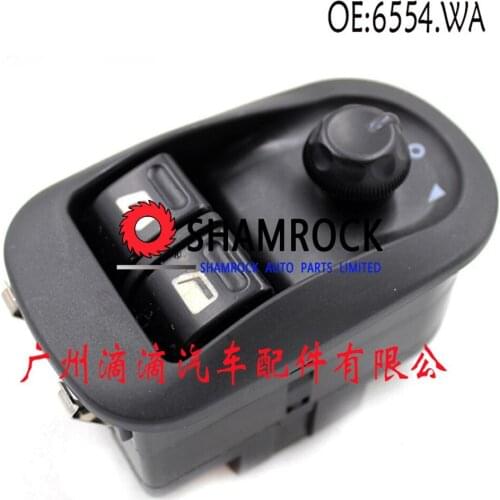 Electric Power Window Switch Control OEM 6554.WA for 1999-2016 Ppeugeot 206 306