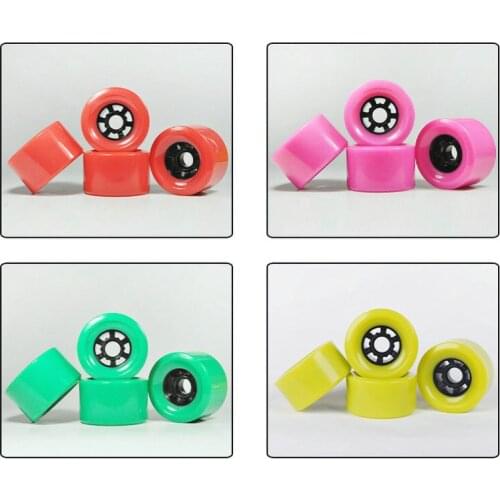 97*52mm Road Wheel Skateboard Wheel High Hardness Action Wheel Longboard Big Wheels Street Brushing Speed Reducing PU Wheel