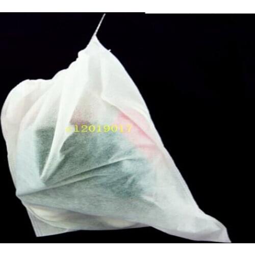 Non-Woven Fabric Storage Bags Convenient Square Travel Drawstring Portable For Shoes Container Black White