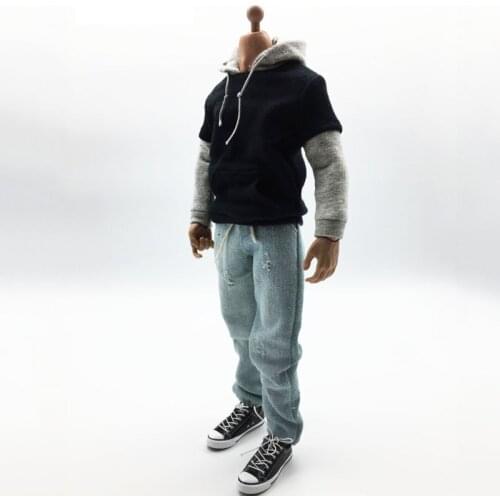 1/6 Scale Male Casual Clothes set with hat Canavas Shoes Model for 12 inches TBL HT Figures Dolls