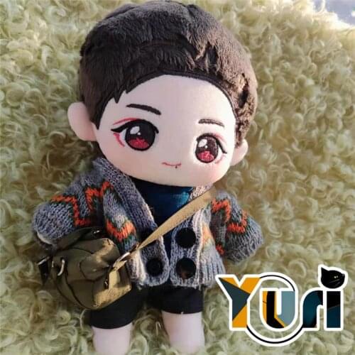 The Coat Outfit Xiao Zhan Wang Yibo Doll Clothes Clothing For Star Idol Shoto 20cm Plush Doll Costume Cosplay Fashion Gift New C