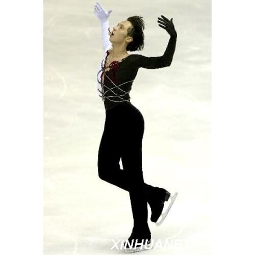 Professional dancer Dragonfly design customized skating clothing costume gymnastics skirt P017 special offer