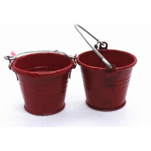 Funny Can Put Candy Mini Bucket Earring Womens Fashion Creative Hand-made DIY Jewelry Gift Party Personality Accessories