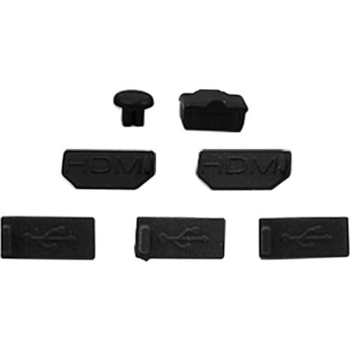 7pcs USB Dust Plug Cover for X Gaming Console Dust Proof Cap Kits
