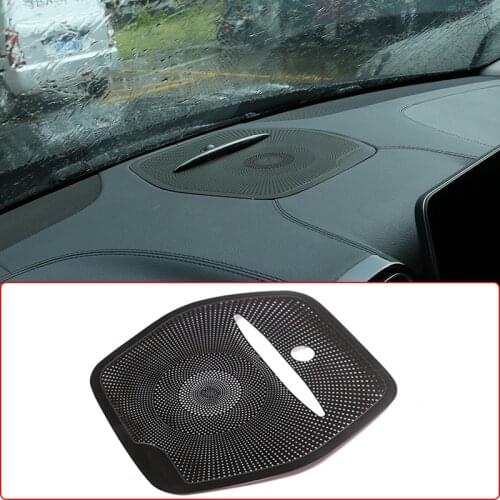 Car Styling Dashboard Audio Speaker Net Cover Trim Stickers For Mercedes Benz ML W166 GLE Coupe C292 GL X166 GLS Auto Accessorie
