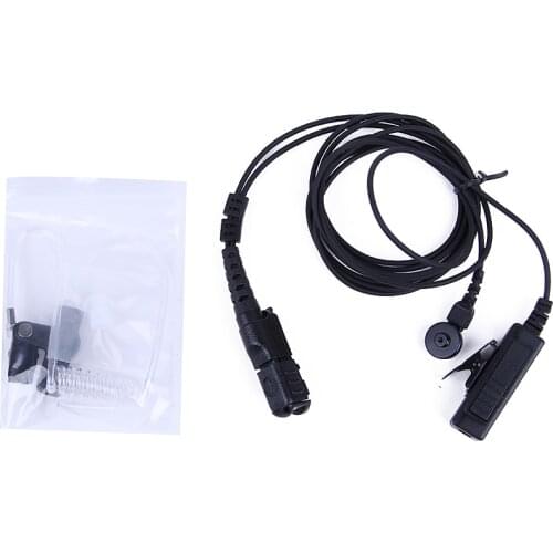 Security Air Acoustic Tube Earpiece Headset PTT for Motorola TETRA MTP3550 MTP3100 MTP3200 MTP3250 MTP3500 2-Way Radio Earpiece
