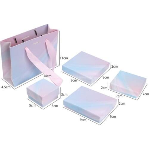 PaperBox for Packaging Jewelry Cookies Cake Soap Handmde Kraft Cardboard Wedding Gift Ring Earring Case Christmas Surprise