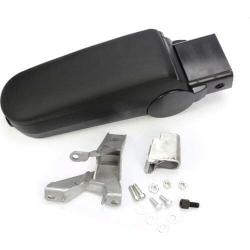 Black Center Console Armrest Storage Box Fit For VW Golf Bora Jetta GTI Mk4