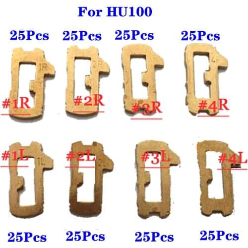 HU100 Car Lock Reed Locking Plate For Buick Regal GL8 inner Milling Lock Reed Set For Chevrolet Cruze