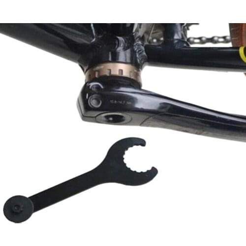 Crankset Wrench Integral Structure Abrasion-resistant HRC45 Hardness Portable Premium Bike Crankset Disassembling Spanner