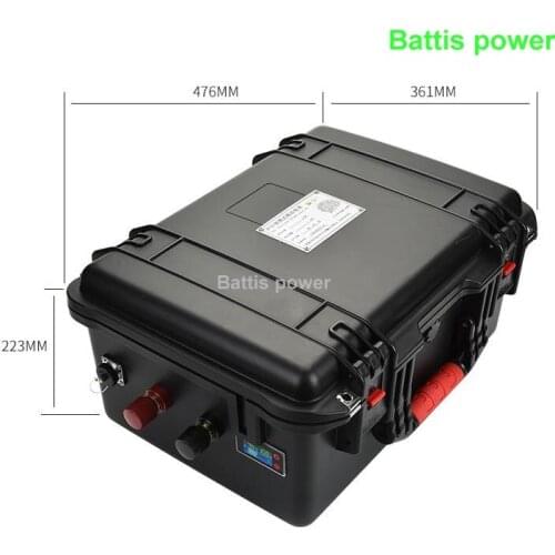 Powerful 60V 100ah/120ah lithium li ion battery pack with BMS for sightseeing cars/electric motorcycle +67.2V 10A Charger