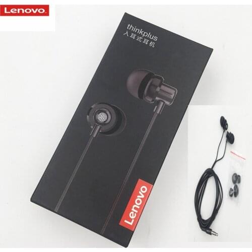 Original Lenovo TW13 3.5 mm Microphone Stereo Bass Earphone Earbuds Headset For Xiaomi Meizu Samsung HUAWEI iPhone MP3 MP4