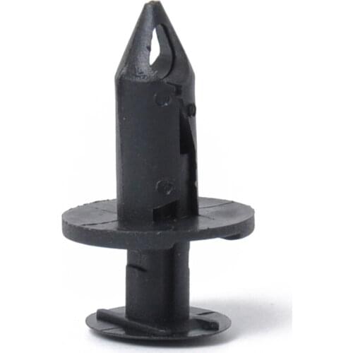 Plastic Black Push Rivet Fastener Trim Clip Interior Panel Door Clip 50PCS