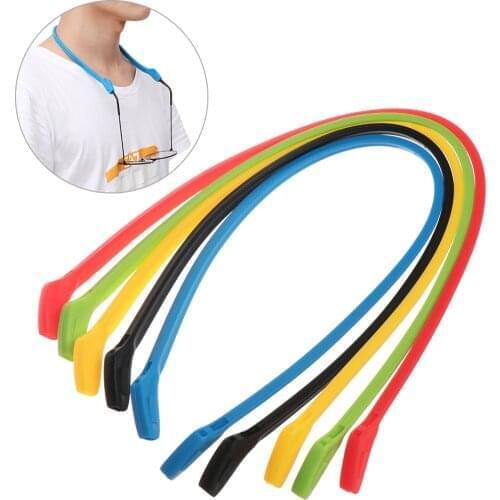 Silicone Adjustable Scalable Eyeglasses Glasses Sunglasses Strap Water Sports Band Cord Holder Kids Adult Eye Wear Accessories