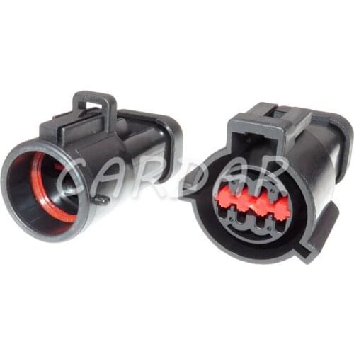 1 Set 8 Pin Automotive Sealed Connector Waterproof Car Electrical Cable Sockets