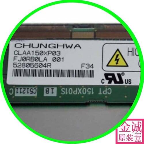 100% original CLAA150XP01 01pq LCD screen clau150xp 01q 01P can be equipped with a high voltage bar
