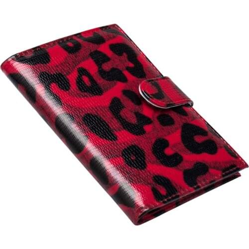 Zoukane Leopard Passport Cover PU Leather Case can lock hasp Travel Accessories Passport Holder Wallet ZSPC47