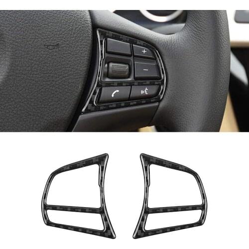 Steering Wheel Button Sticker Cover Trim Frame Decoration for BMW 3 4 Series GT F30 F32 F34 2013 2014 2015 2016 2017