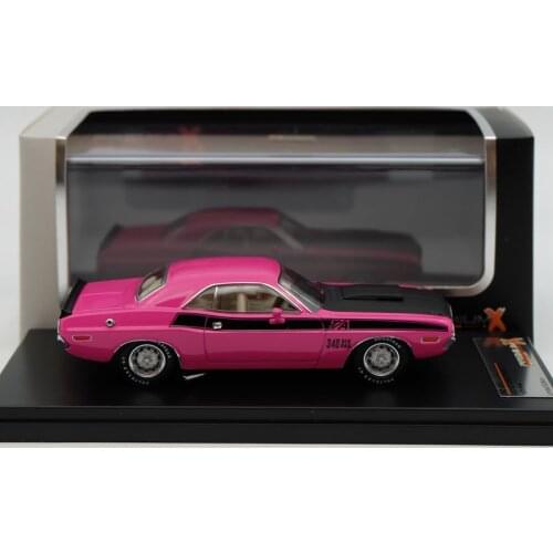 IXO Premium X 1/43 For Dodge Challenger T/A 1970 Pink PRD408J Limited Edition Resin