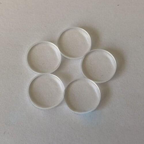 JGS1 UV Quartz Plano Convex Lens Diameter D = 7mm Focal Length F = 8mm Focusing Imaging