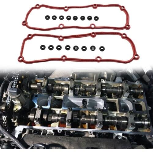 Valve Cover Gasket Set for 05-10 Chrysler Town&Country Dodge Caravan Jeep 3.3L 3.8L OHV