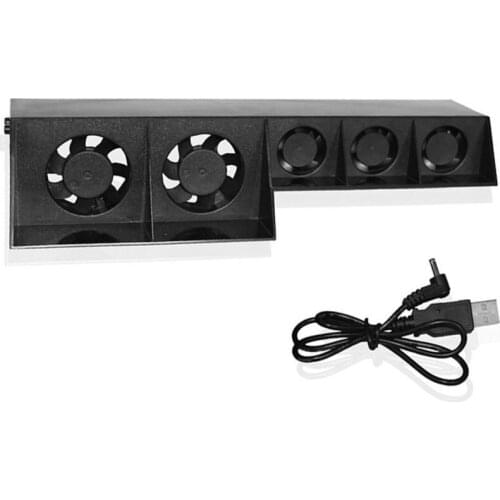 Multifunctional USB Charging Cable External Cooler Temperature Cooling Fan For Playstation For PS4 Pro Game Console