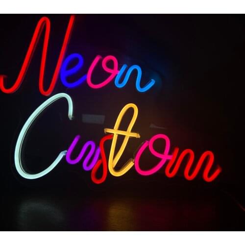 Custom Neon Sign Led Lightr Neon Sign Custom WeddingWedding Shop Window Restaurant Birthday Decoration HDJSign Hair salon sign