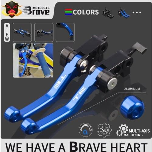 Motorcycle CNC Pivot Brake Clutch Levers For Husqvarna TE150i TE250i TE300i 2019 2020 2021 TE 150i 250i 300i