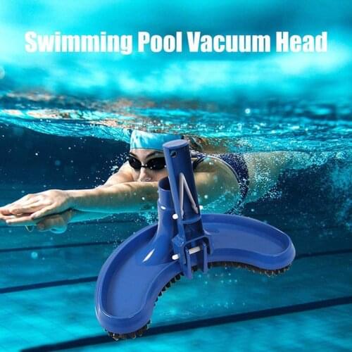 1PC Swimming Pool Vacuum Cleaner Cleaning Tool Suction Fountain Pond Cleaner Head Vacuum Hot Spring Cleaner Vacuum Brush K0Q7
