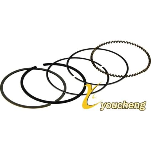 50mm Piston Ring set GY6 100cc Gas Scooter Vento VENTA Moped Scooter Engine 139QMB 139QMA Repair Parts HSH-GY6100