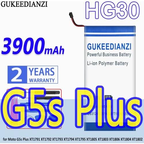 Battery HG30 3900mAh for Motorola G5S for Moto G5s Plus XT1791 XT1792 XT1793 XT1794 XT1795 XT1805 XT1803 XT1806 XT1804 XT1802