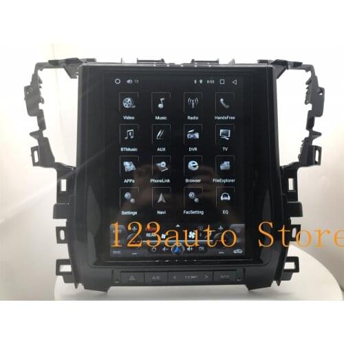 12.1'' Vertical Tesla Style Android 9.0 auto Car NO DVD GPS Navigation Player radio audio for Toyota alphard 2015 2016 2017 2018