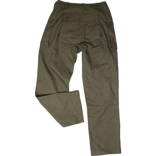 USMC P44 Navy Marine Crops Pants Tactical Replica WW2 US Army Trousers Military American HBT Field Cotton Straight