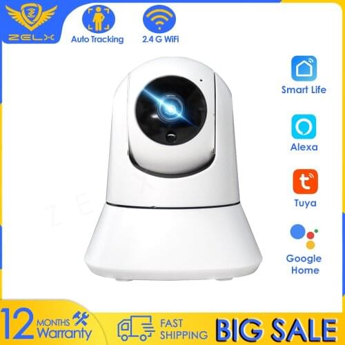 Tuya IP Camera WiFi 1080P Access Smart Home Baby Monitor Video Surveillance Security Camera Two Way Audio Pan Tilt Night Vision