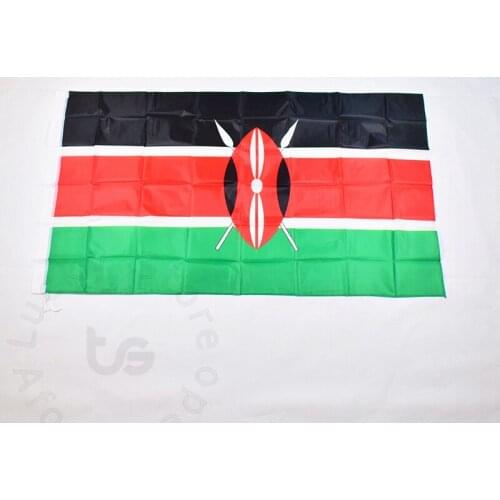Kenya 90*150cm flag Banner Hanging Kenya National flag the world cup Home Decoration Kenya flag