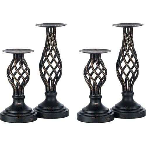 Metal Candle Holder Candlestick Holder Wedding TeaLight Pillar Party Home Decor