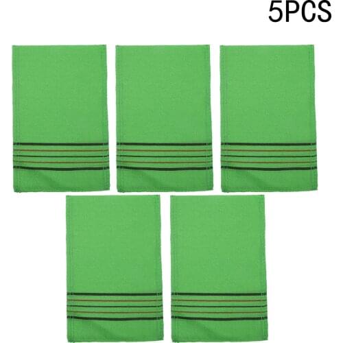 3Pcs/5Pcs 1* Korean Italy Exfoliating Body Scrub Towels Glove Sephar Quickly Dry 14*18cm Home Sports Cleaning