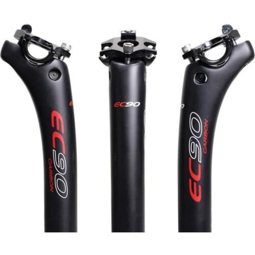 EC90 Full Carbon Bicycle Seatpost MTB Road Mountain Bike Carbon Seat Post Seat Tube 27.2/30.8/31.6*350/400 Bicycle Parts UD matt
