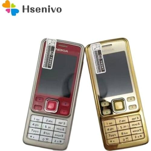 Original Nokia 6300 Mobile Phone Classic Cellphone One Year Warranty Russian Arabic Keyboard