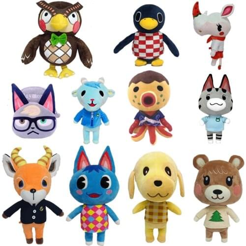 1pcs Animal Crossing Plush Toy Dolls Zucker Lolly Diana Molly Jingjiang Plush Doll Soft Stuffed Toys for Children Kids Gifts