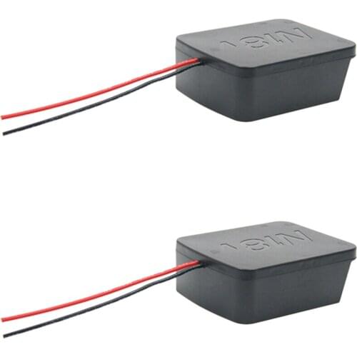 2 Pack Power Wheels Adaptor for M18 Battery 18V Dock Power Connector 12 Gauge Robotics