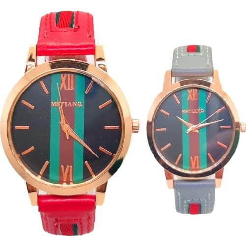 4 Colors Fashion Elegant Women Watch Luxurious Bracelet Casual Leather Band Quartz Ladies Wristwatch for Girls Christmas Gift